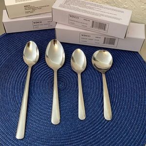 Spoon Bundle - Iced Tea - Teaspoon - Dinner Spoon - Bouillon Spoon -Windsor